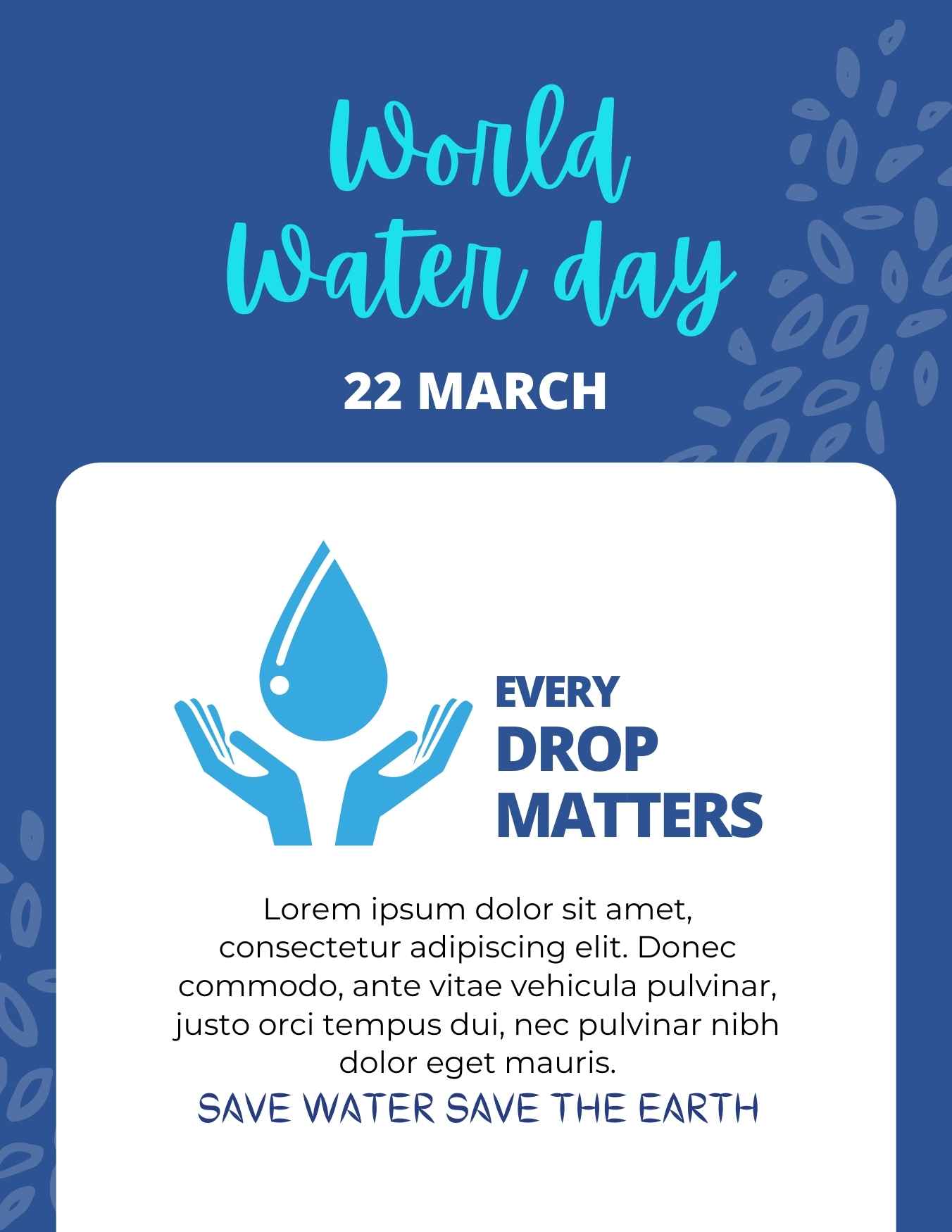 World Water Day IB1637