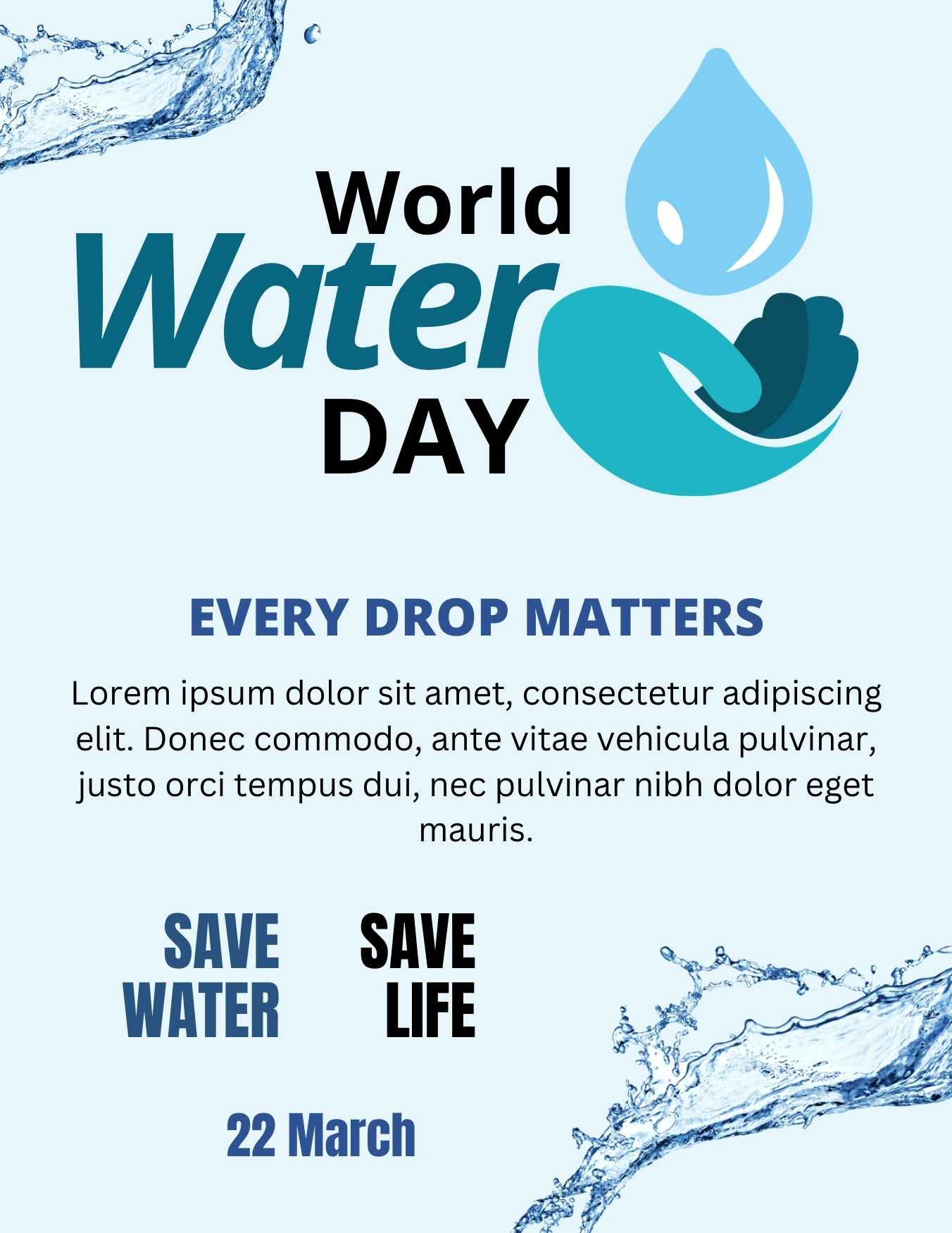 World Water Day IB1651