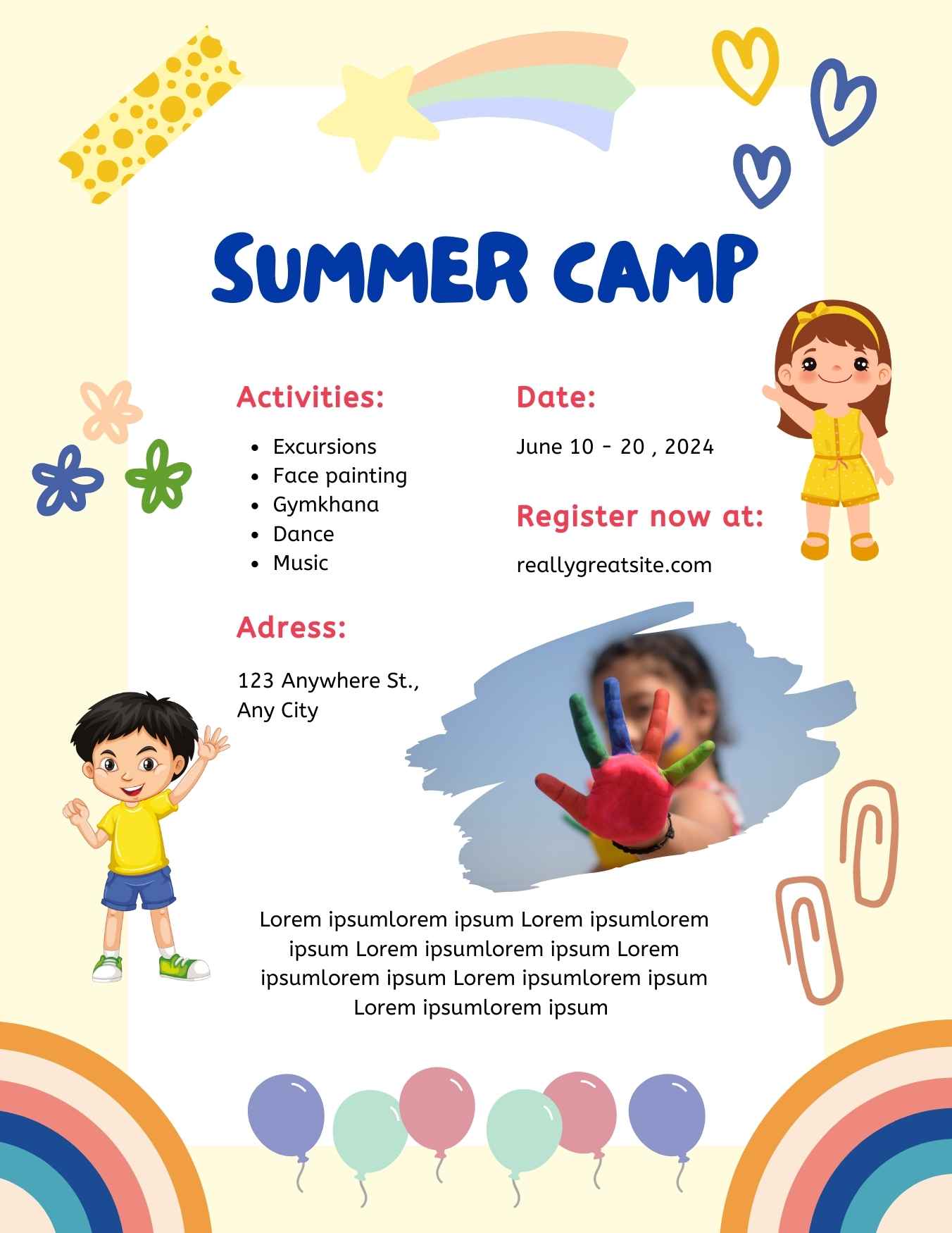 Summer Camp IB1704