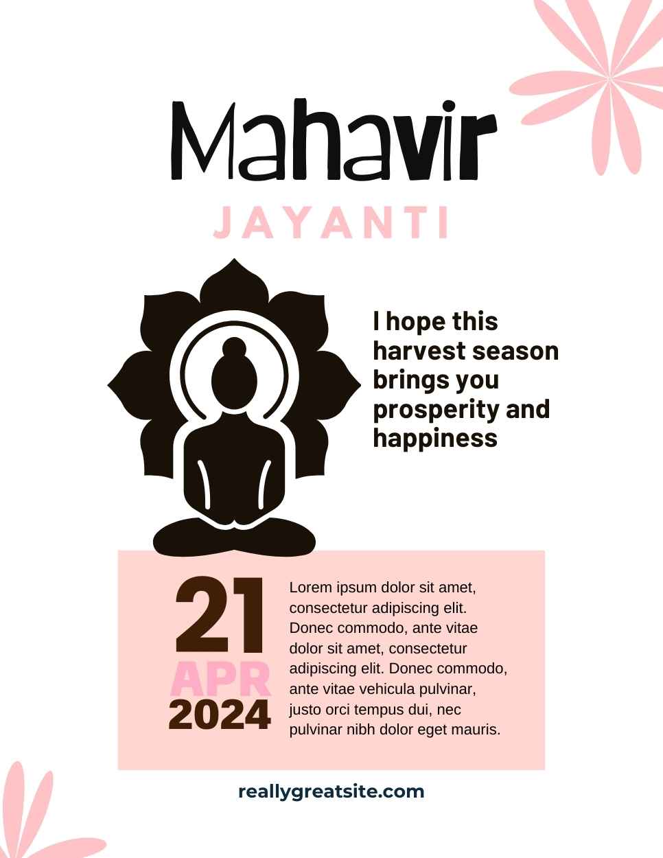 Mahavir Jayanti IB 2764