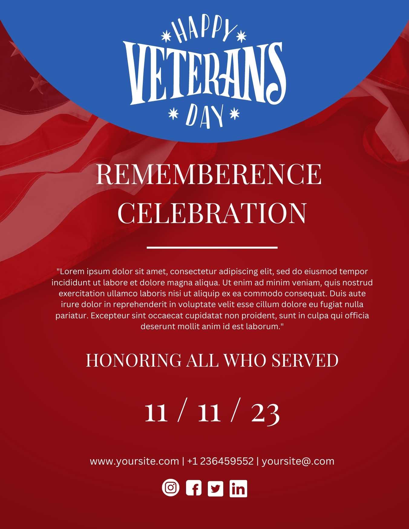 Veterans Day IB0331