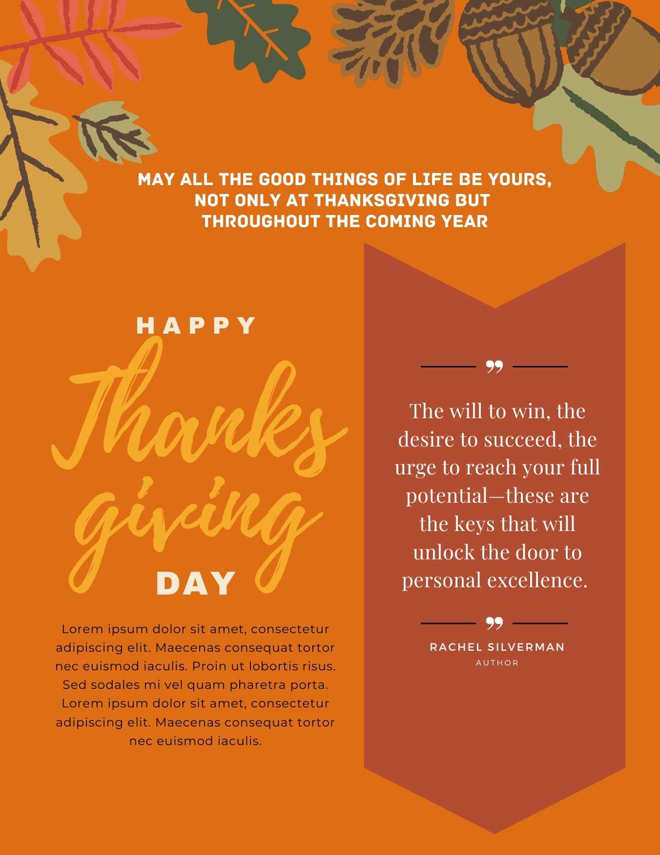 Thanksgiving IB0458