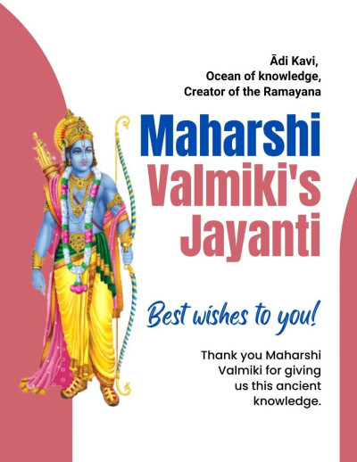 Valmiki Jayanti IB 3303